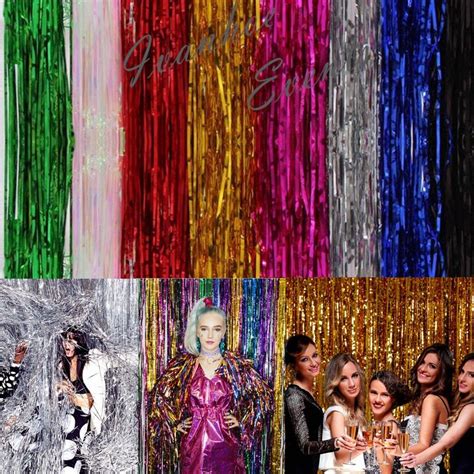 black tinsel backdrop|tinsel backdrop party city.